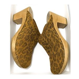 No.6 Old School Clog in Cheetah, 39